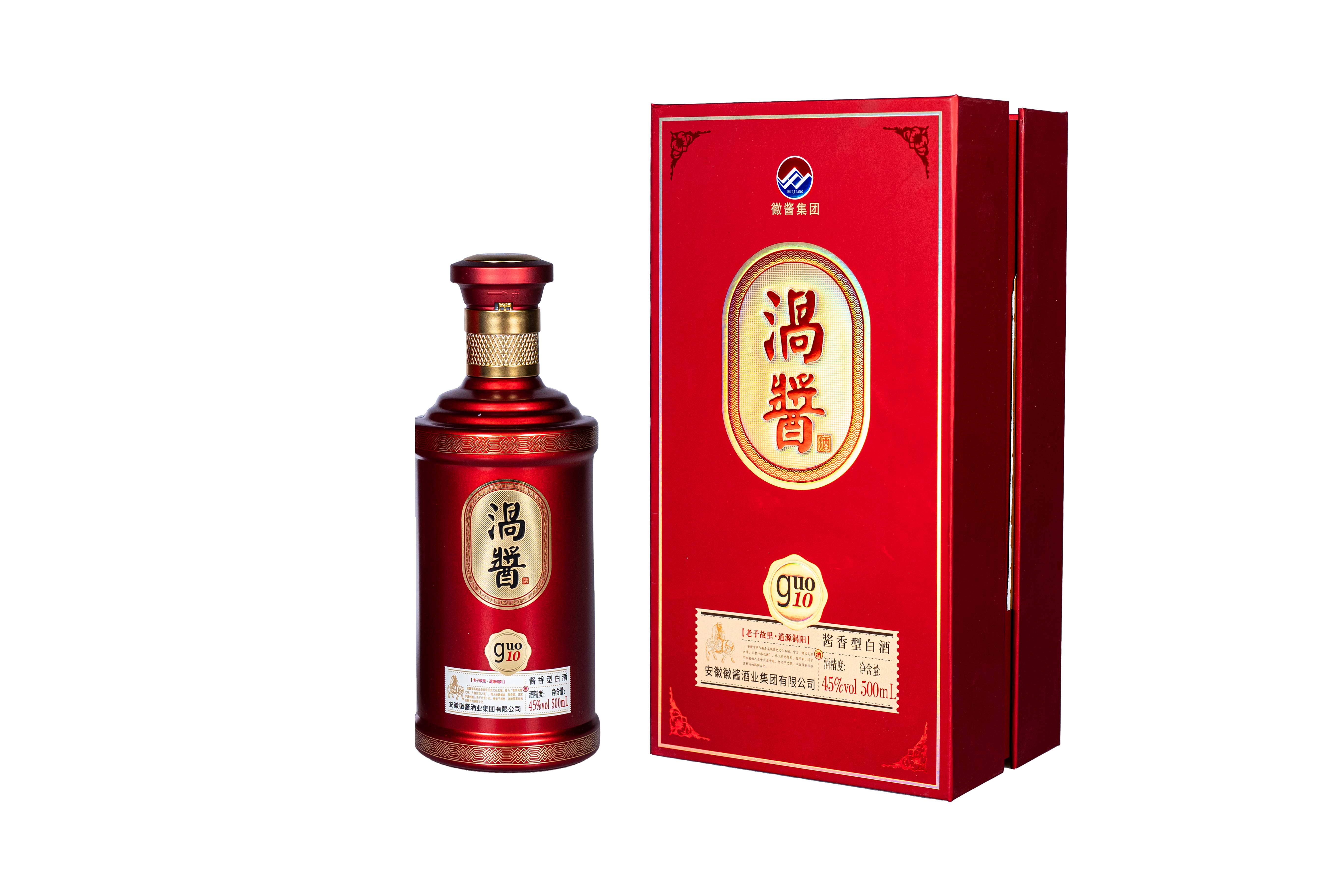 涡G10涡酱45度酱香型白酒